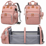 Sac Nour Baby — Sac à Langer avec Lit de Voyage 3-en-1