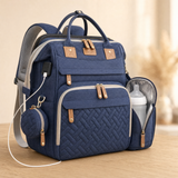 Détails du sac Nour Baby : poche isotherme avec biberon et port USB